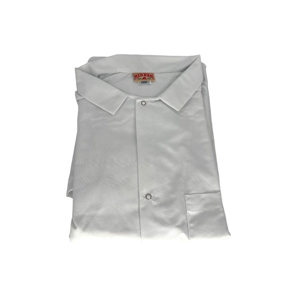Red Kap Lab Coat Unisex White 80/20 KP70WH5 Size 5XL Never Worn - Picture 1 of 4